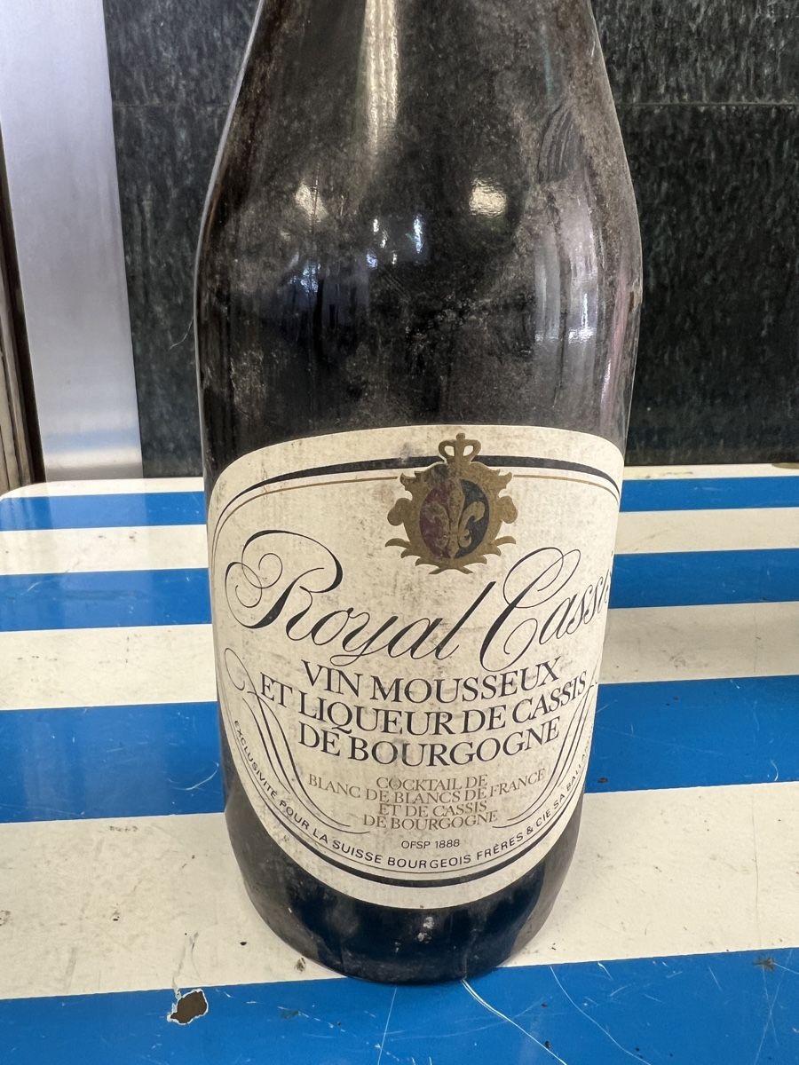 Bevande alcoliche: ROYAL CASSIS BOURGOGNE  – Nuovo e nell'imballaggio originale da Genève venduto da Leboucheoreilles 1