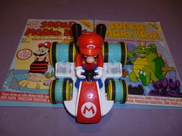 MARIO  SUPERBROTHER COMIC + Spielzeugauto, (MIT BATTERIE)