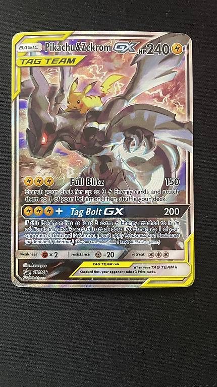 Pokémon Sammelbilder & Trading cards: Pokemon Pikachu & Zekrom Tag Team Promo – Gebraucht aus Oetwil am See von Push_Pull_Leg
