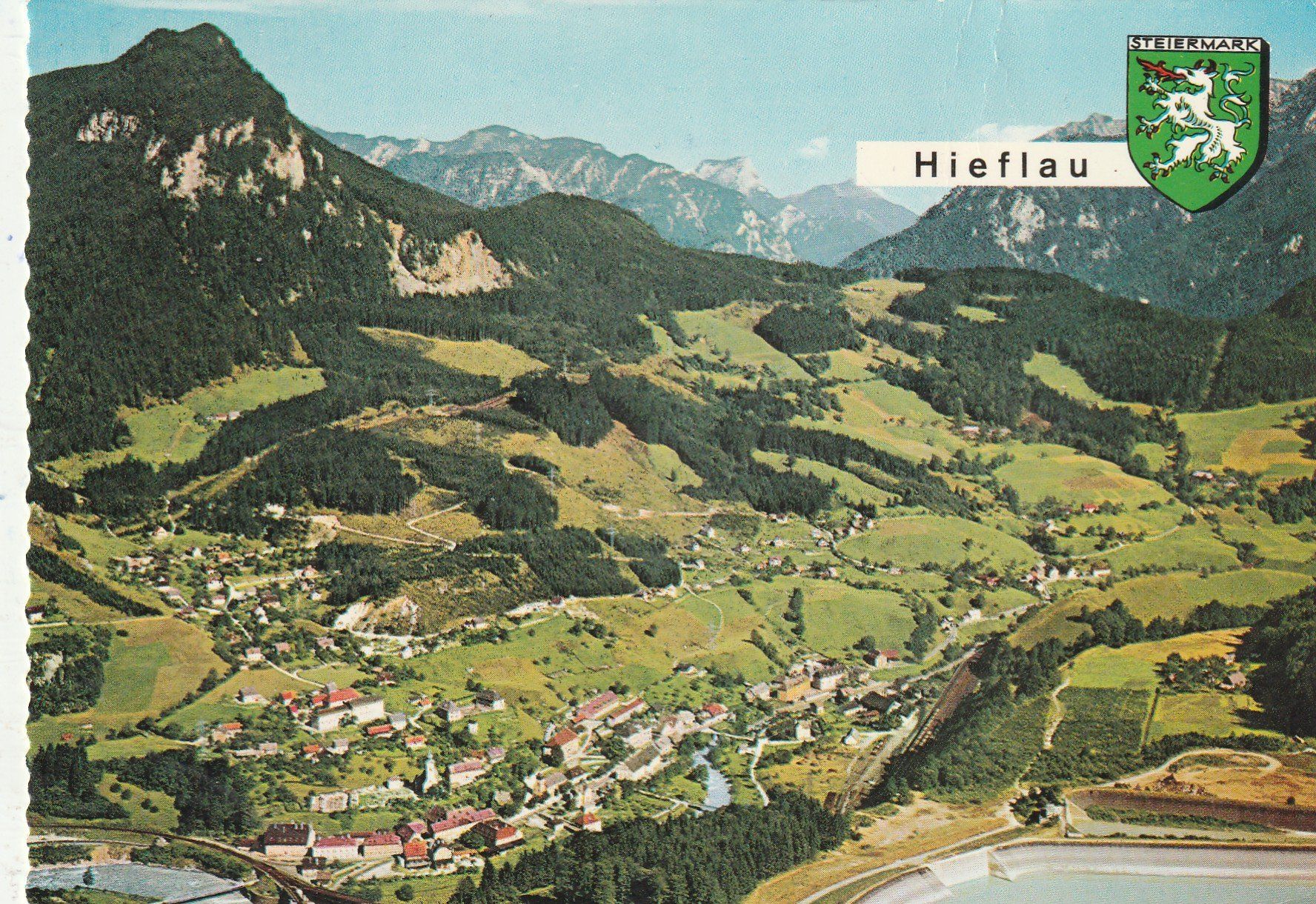 Cartoline postali: Hielflau OE – Usato da Lumbrein venduto da made02