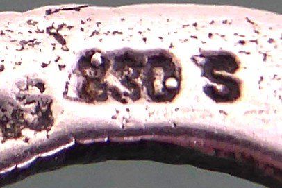 Spille & Fermagli: Antike Brosche 830 Silber 1890 - 1910 – Usato da Muri AG venduto da silvermouse007 5