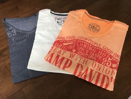 Camp David T - Shirts Triopack 3 XL