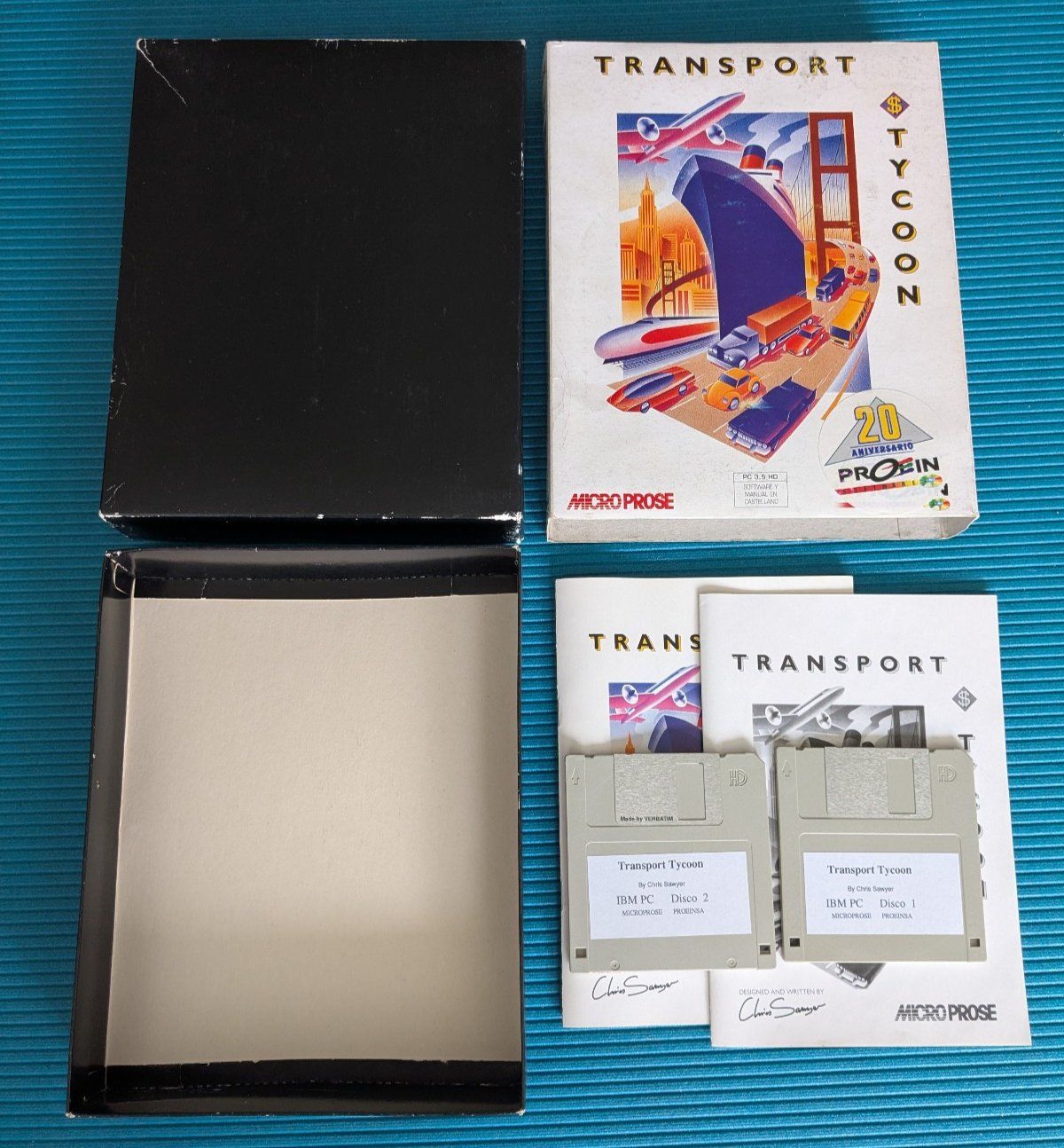 Giochi: Transport Tycoon, seltene spanische Version, PC Big Box 1994 – Usato da Basel venduto da Rromanv 4