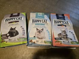 3x1,3kg Happy Cat Katzenfutter