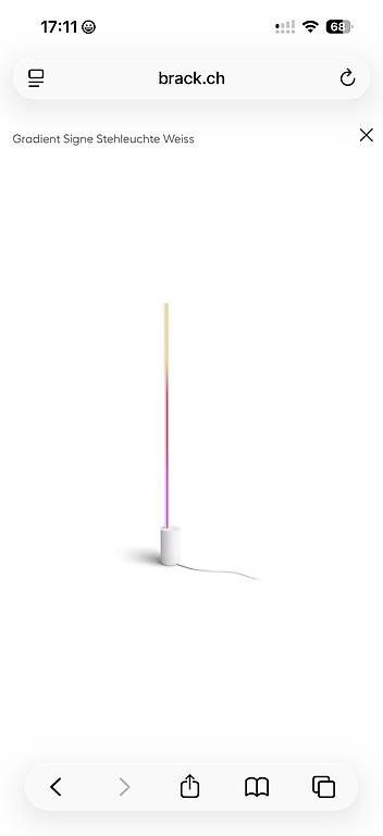 Lampade: Philips Hue Gradient Signe weiss – Usato da Stäfa venduto da beni_neuhaus
