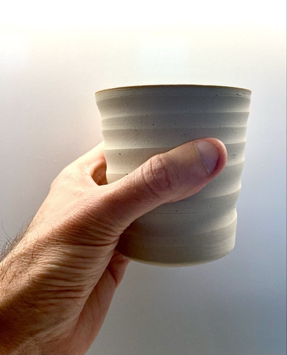 Tazze: Tee oder Kaffeetasse handgefertigt aus Keramik – Usato da Basel venduto da phidelitas 7