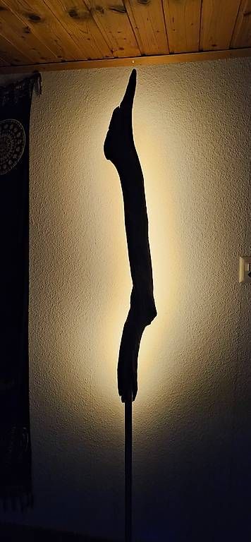 Lampen: Schwemmholz - Altholz Lampe Stehlampe – Gebraucht aus Ringgenberg BE von Yamaha1989 4