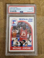 Michael Jordan PSA 8 / 1989 NBA Hoops All-Star