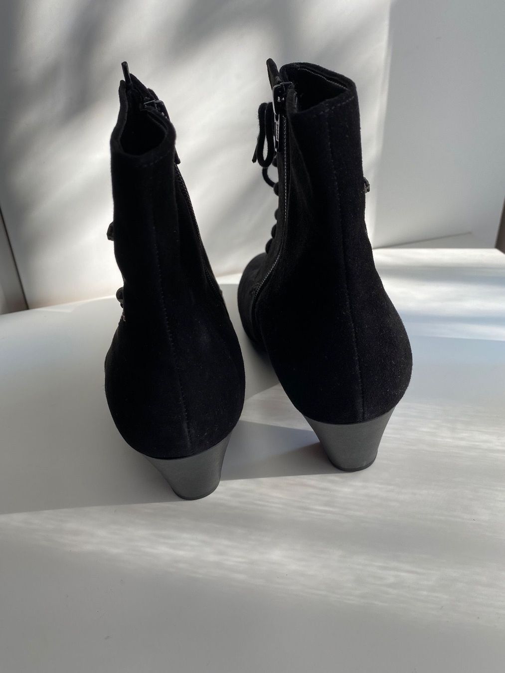 Gabor Scarpe da donna: GABOR STIEFELETTE Wildleder Damen, 42 – Nuovo e nell'imballaggio originale da Luzern venduto da falena01 5