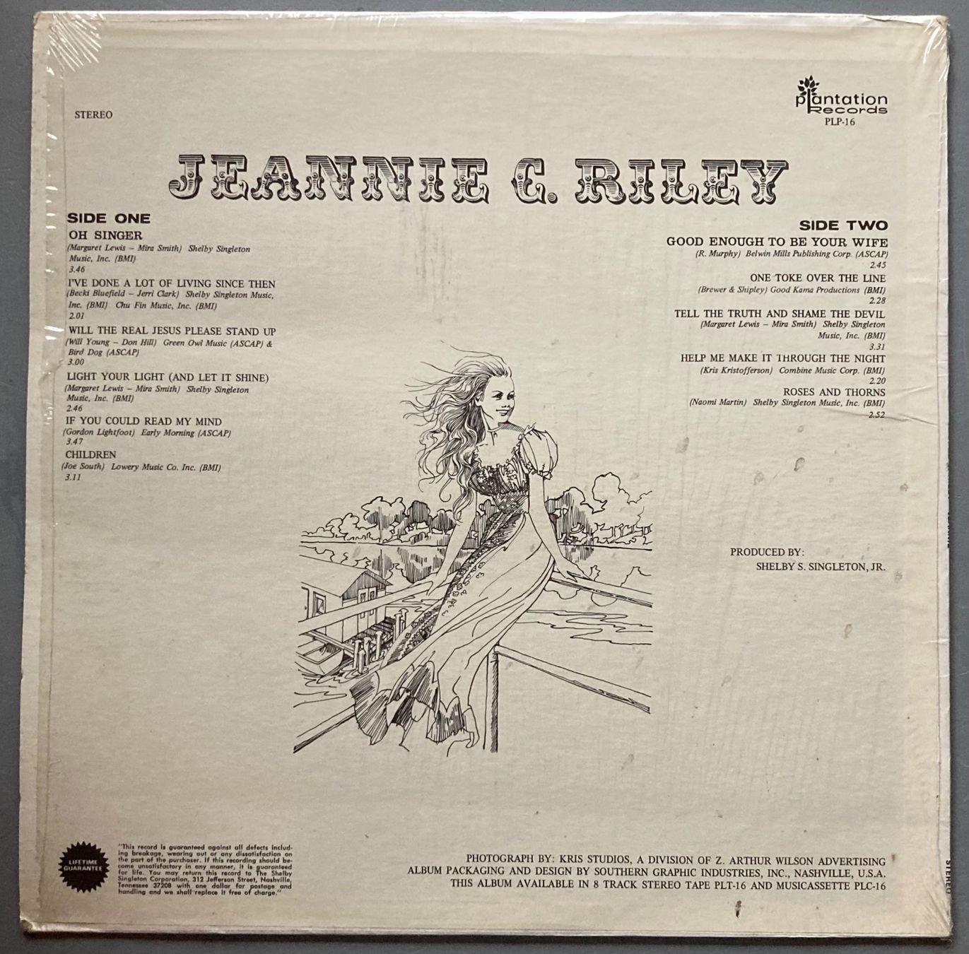 Dischi in vinile: JEANNIE C. RILEY - JEANNIE – Usato da Poliez-Pittet venduto da Newtown-Records 1