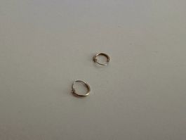 Silber Ohrringe vergoldet
