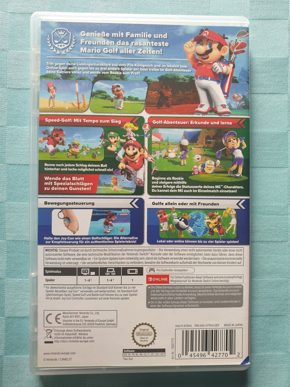 Nintendo Jeux: NINTENDO SWITCH MARIO GOLF SUPER RUSH – D'occasion à Mörschwil par spirspi 1