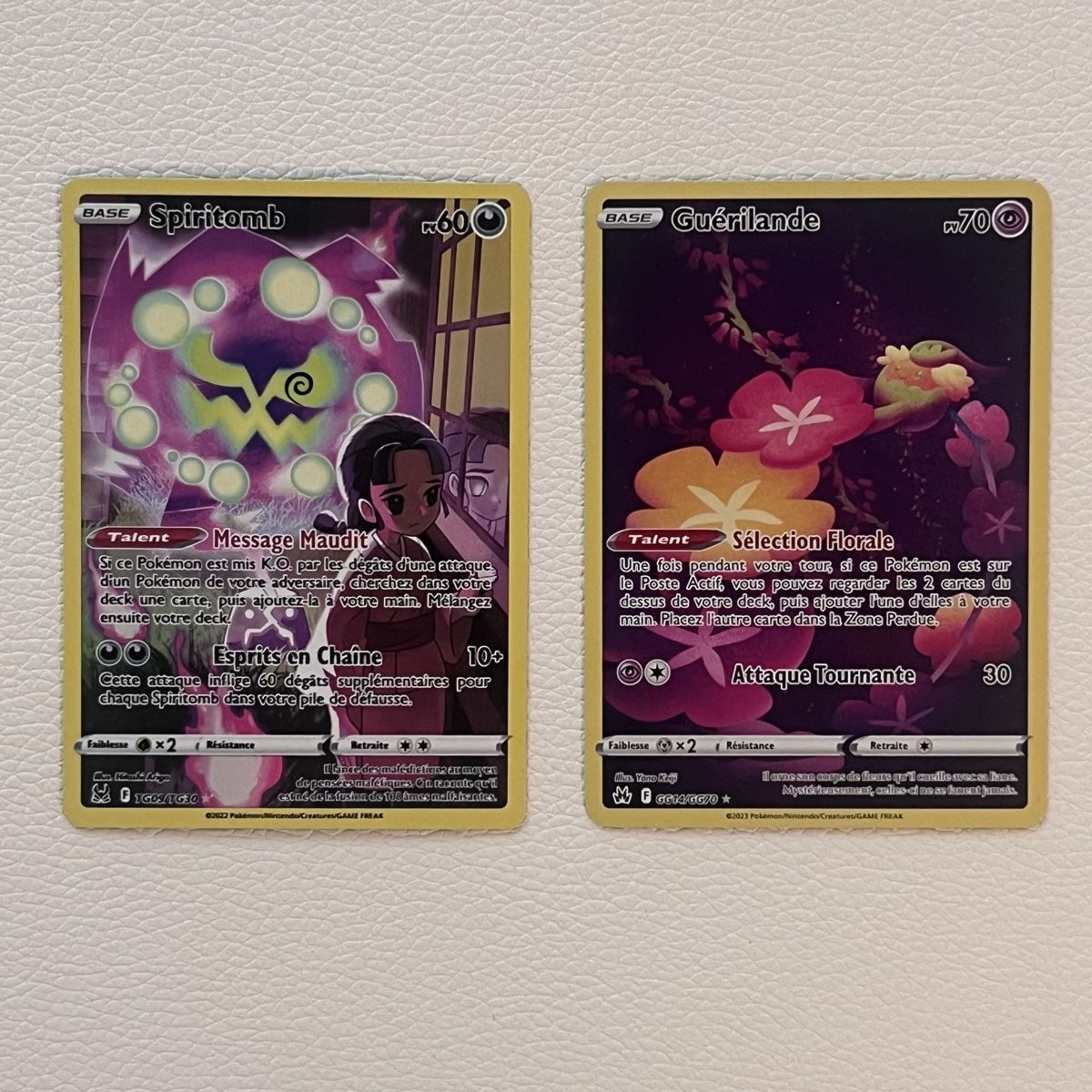 Pokémon Sammelbilder & Trading cards: Cartes Pokémon Violettes – Gebraucht aus Le Grand-Saconnex von Koko.hime_