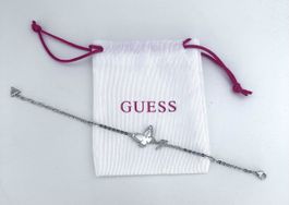 Elegantes Guess Armband mit Schmetterling - Neuwertig!