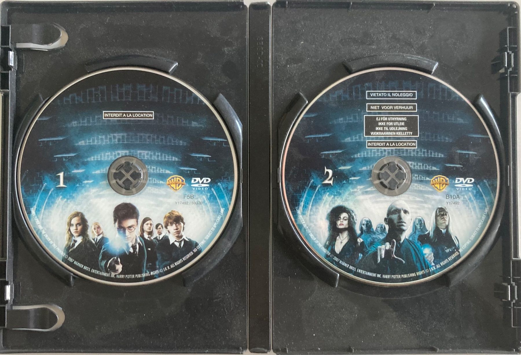 Tutti i DVDs: HARRY POTTER ET L'ORDRE DU PHÉNIX – Usato da Poliez-Pittet venduto da Newtown-Records 2