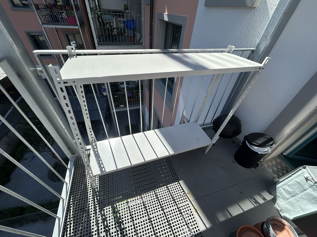 Scaffali: Metall Regal für Balkon oder Garten – Difettoso da Zürich venduto da samouchou 1