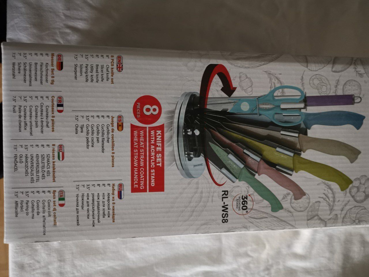 Messer: Messerblock Neu – Neu (gemäss Beschreibung) aus Goldach von Top-Shops 1