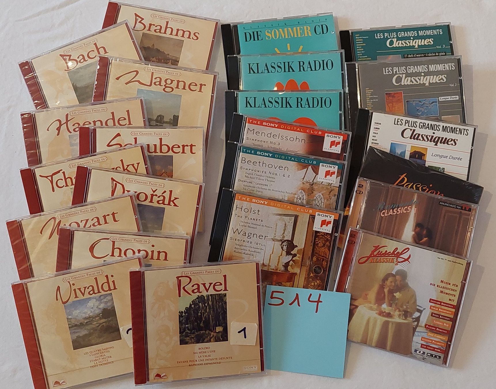 CD: 23 CD Klassik,  auch Einzelne möglich – Usato da Uitikon Waldegg venduto da Smeragol