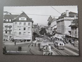 FRIBOURG - PLACE DE LA GARE - OMNIBUS