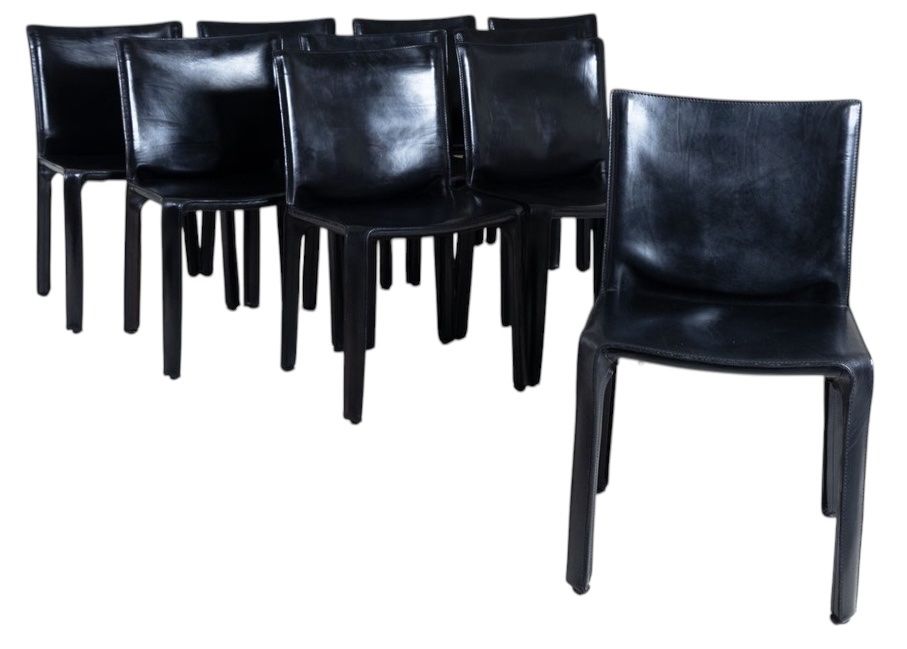 Cassina Sedie: Cassina Cab 412 Mario Bellini Black 8P. available – Usato da Genève venduto da aspaklariacollection 4