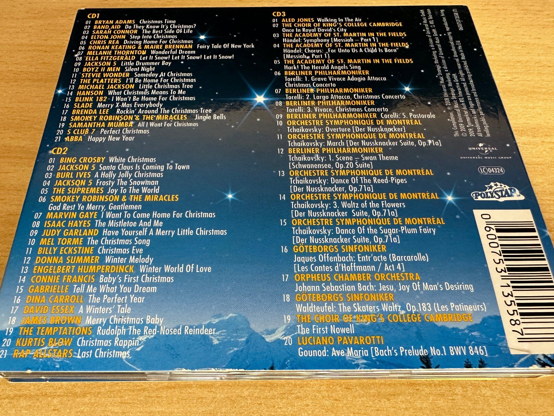 CD: Various – RTL Weihnachten '09 - 3 CD – Usato da Rikon im Tösstal venduto da Alpenmutz 1
