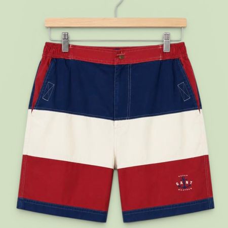 GANT Shorts Gr. M – Blau/Weiss/Rot Rough Weather