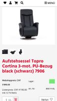 Aufsteh / Relax Sessel TOPRO CORTINA wie NEU