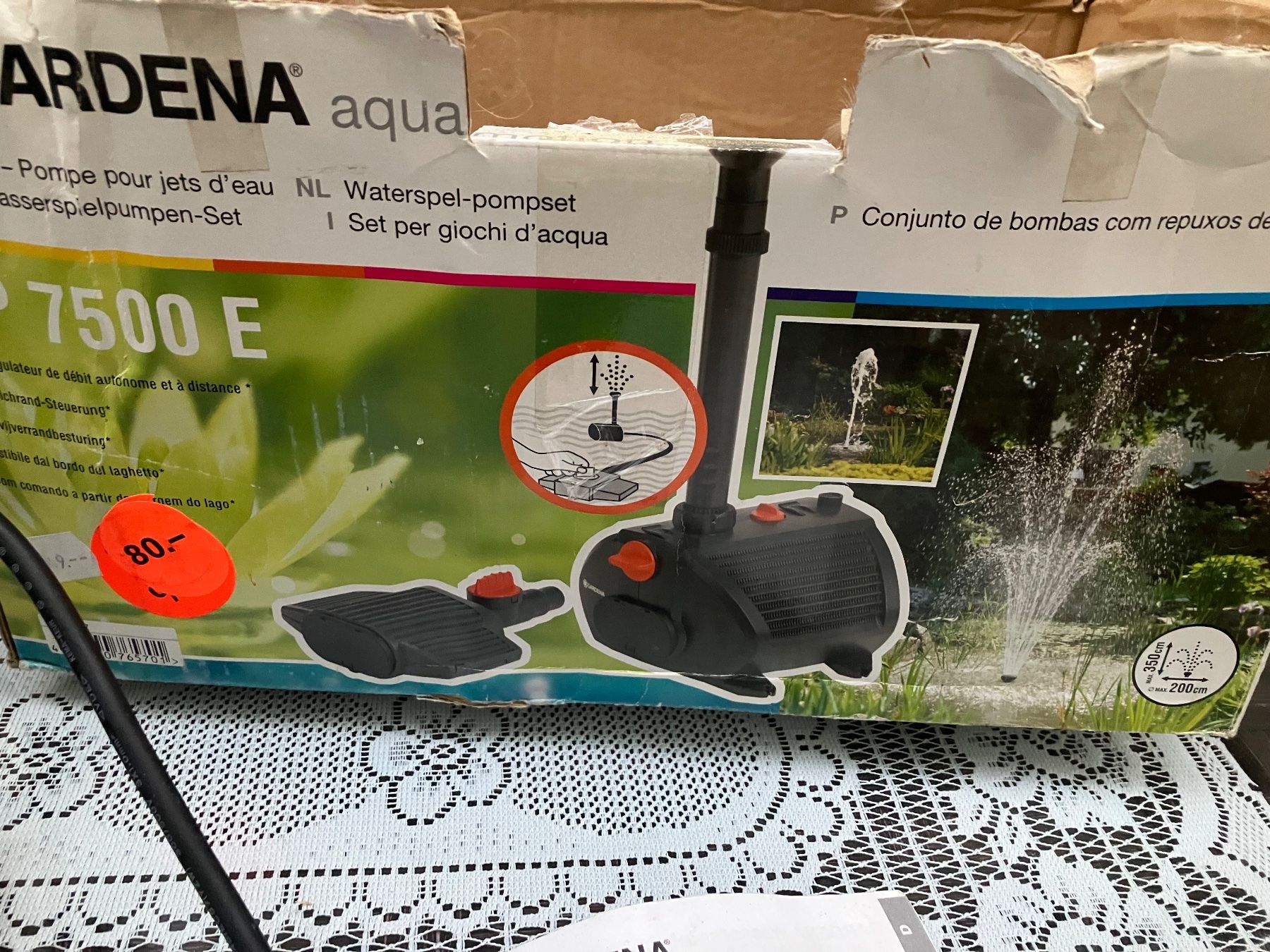 Pompe & Parti di ricambio: Gardena Gartenteichpumpe FP7500 E – Usato da Erlenbach im Simmental! venduto da Simmentaler-Perlen 5