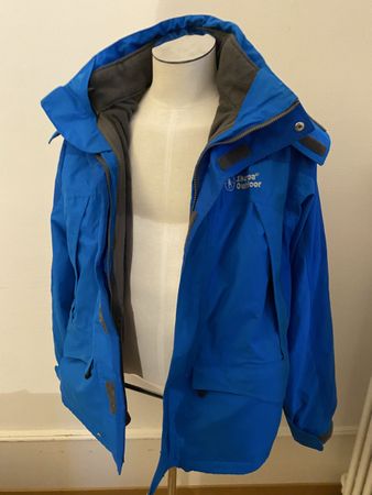 Sherpa Outdoor Jacke, Gr. XL, mit Fleece Innenjacke!