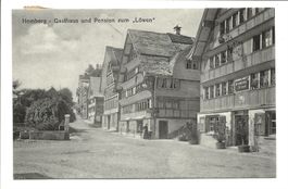 Hemberg (SG) Toggenburg - Werbung: Gasthaus zum Löwen - 1919