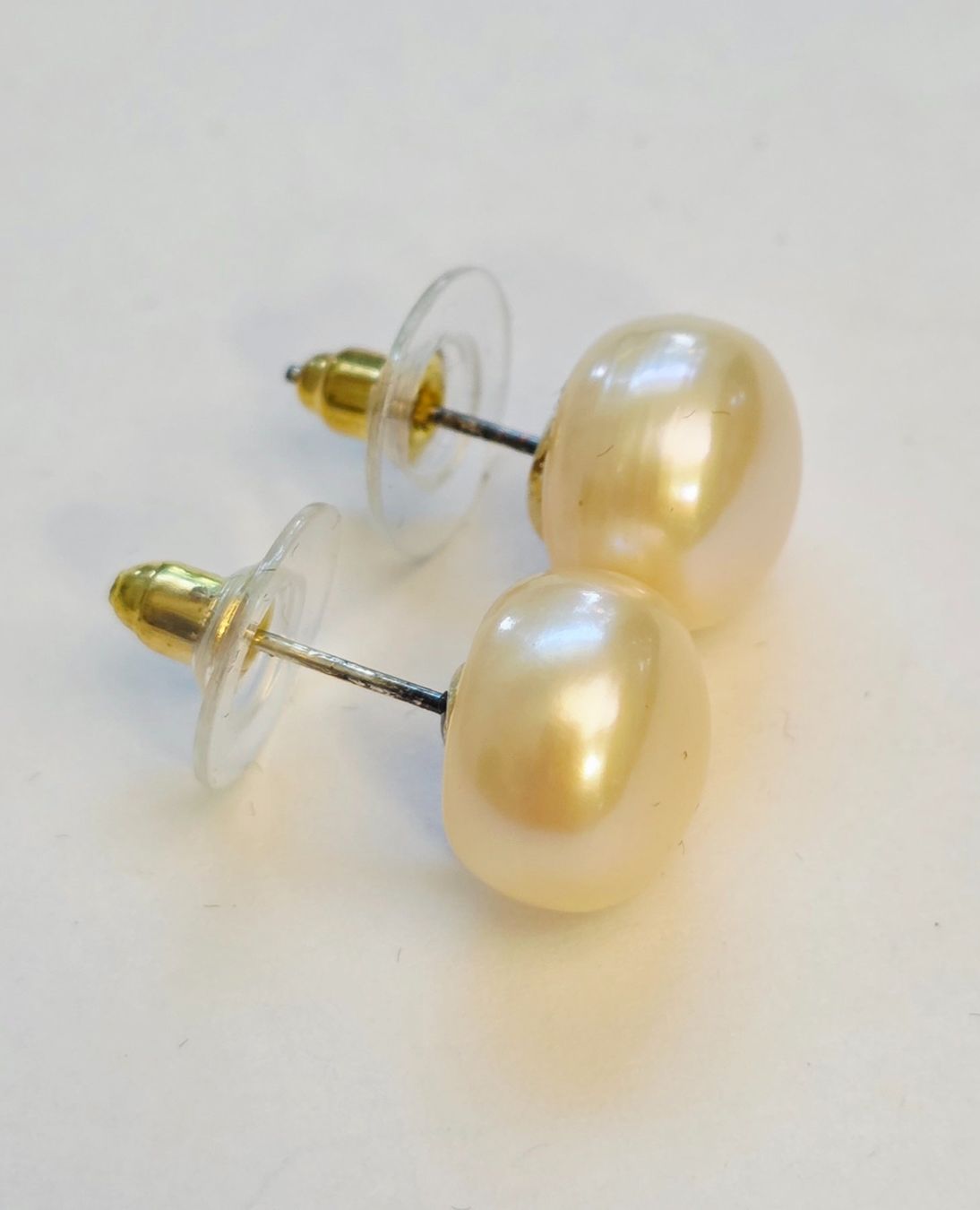 Boucles d'oreille: Ohrstecker Perlen hellrosa 11 mm Neu – Neuf (Voir description) à Zürich par ben_mn5h 6