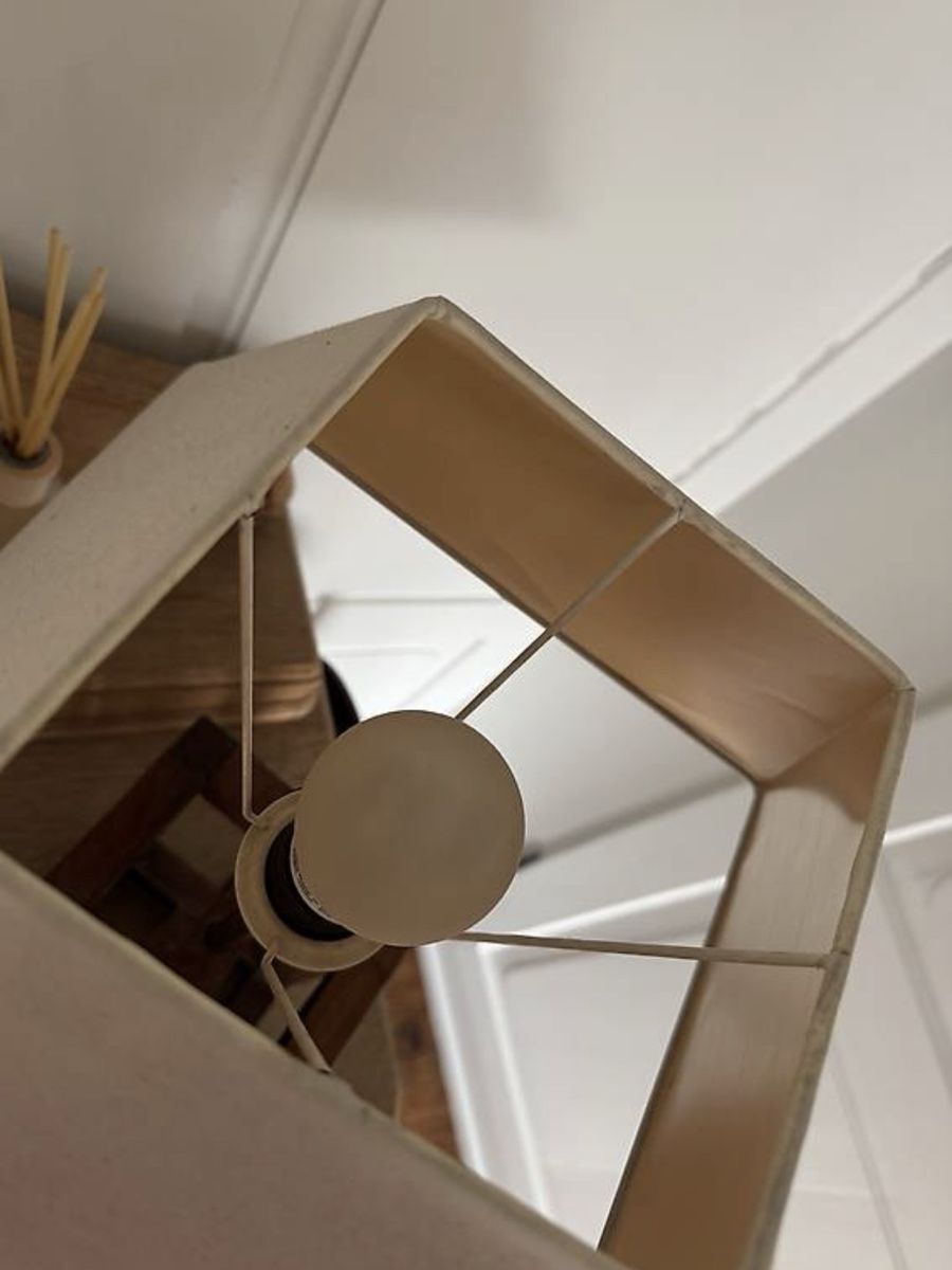 Lampade: Holz Lampe Tischlampe – Usato da Cham venduto da matap1 3
