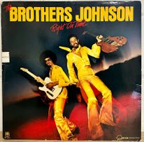 The Brothers Johnson - Right On Time // LP: VG+; Sleeve VG