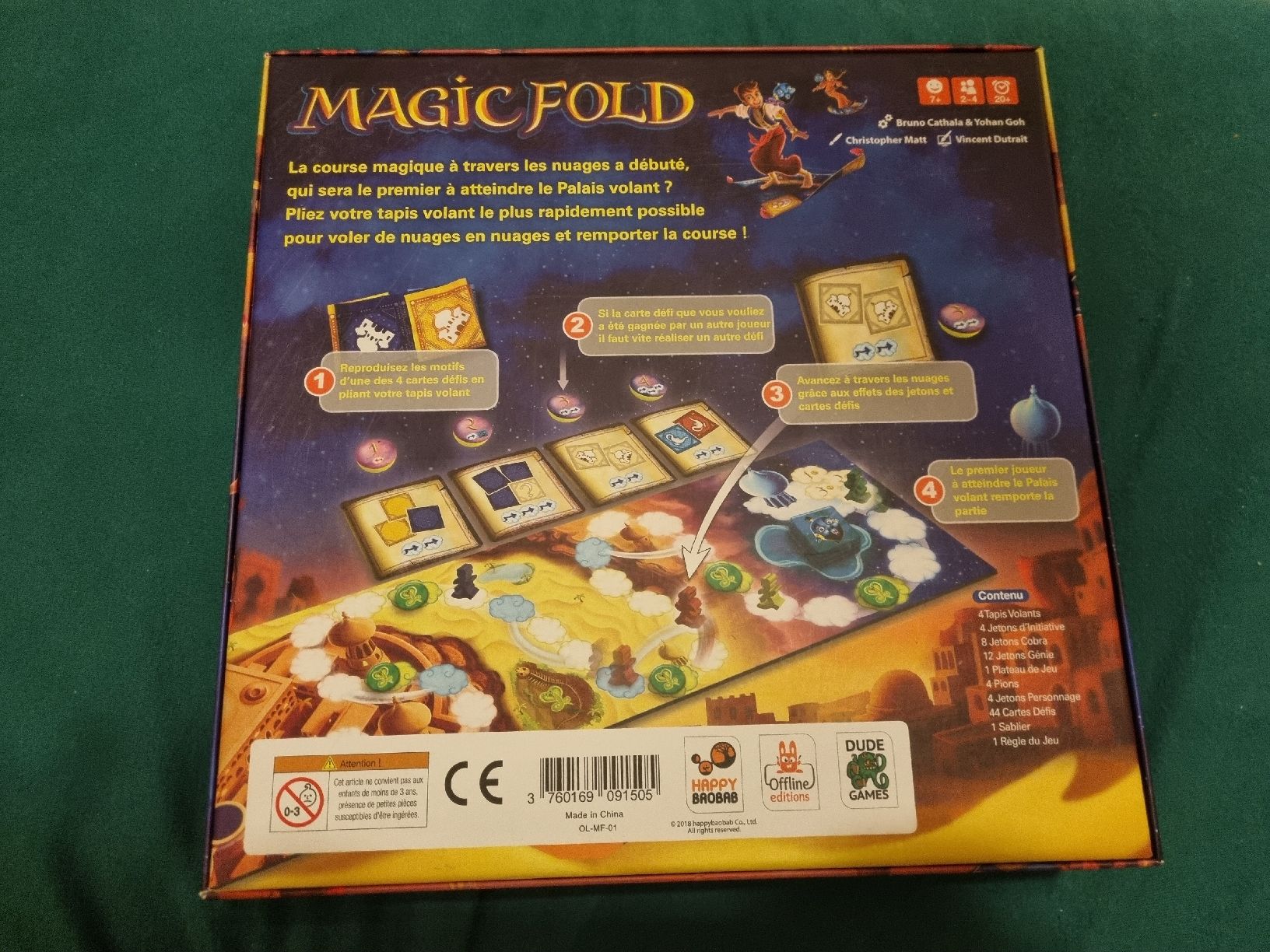 Giochi: Magic Fold - Jeu de societé - Parfait état - Complet – Usato da Fribourg venduto da jarmilka 1