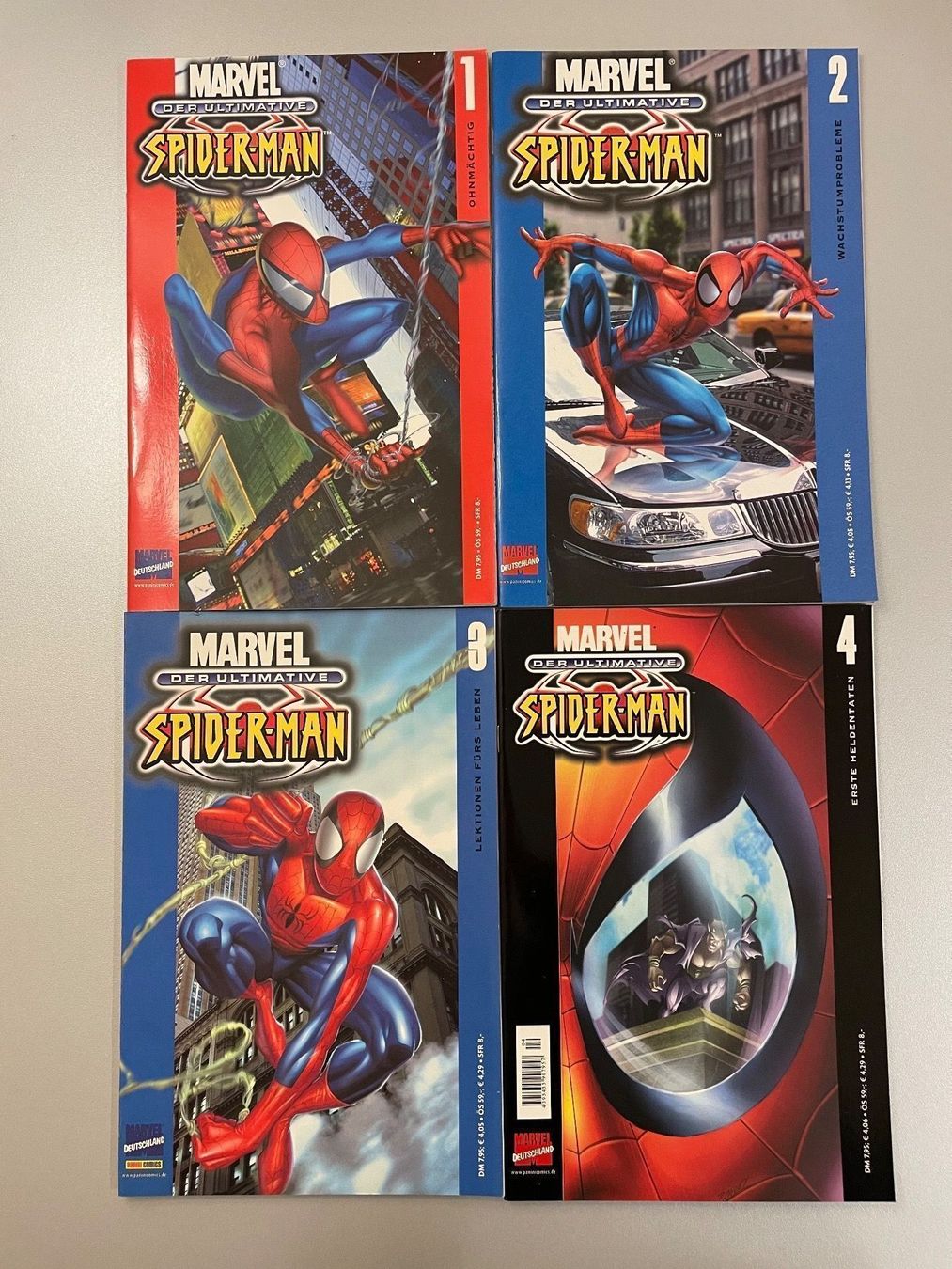 Fumetti: Der Ultimative Spider-Man Comic Hefte 1-8 Set – Usato da Glattfelden venduto da Danshari 1