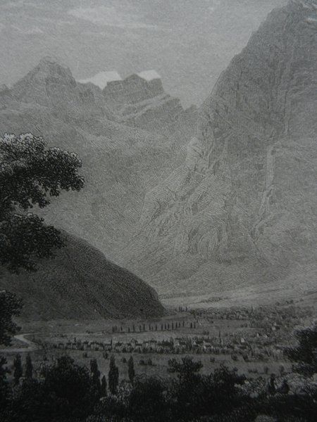 Incisioni: Blick gegen Glarus bei Weesen – Usato da Risch venduto da Rischli15 4