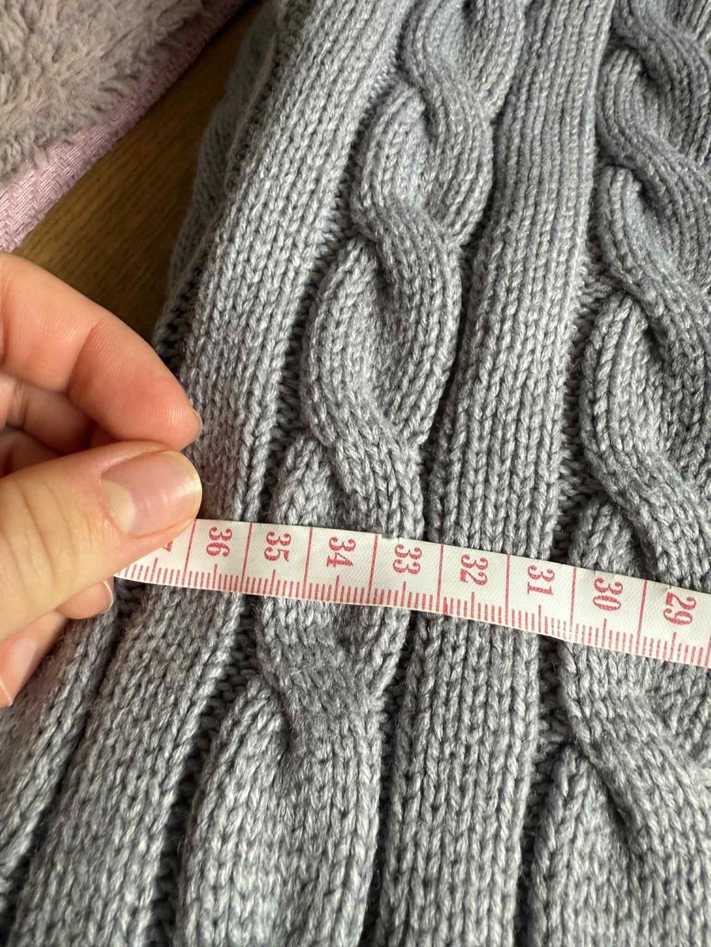 Coperte: für baby  Strickmuster, hellgrau, 150 cm lang – Usato da Riehen venduto da edu_92w7 1
