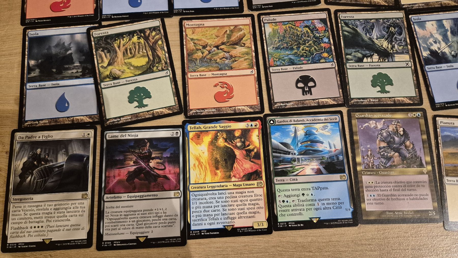 Magic The Gathering Sammelbilder & Trading cards: MTG Magic - 5 Rares & 22 Basic Lands (IT) – Gebraucht aus Küsnacht ZH von Canada-2012 3