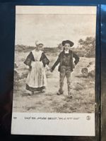 Schweiz 1909 Kunstkarte Zürich St.Gallen 5 Rp. Tellknabe