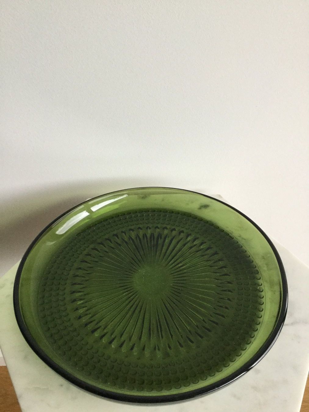 Piatti di portata: Finnische Glas-Teller-Platte, Riihimäki – Usato da Worblaufen venduto da AINO-room 1