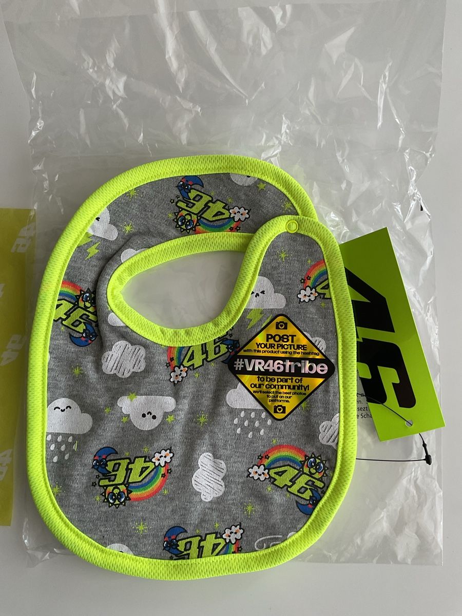 Pasti del neonato: Bavette bébé Valentino Rossi – Nuovo e nell'imballaggio originale da Le Landeron venduto da Gianns46 1