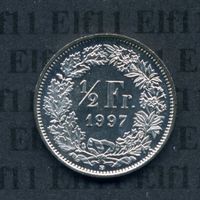 CHF___0.50 1997 stgl * nigelnagelneu! 50 Rappen