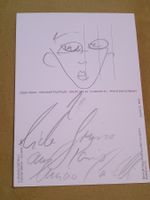 Luciano Castelli -  handsignierte Zeichnung