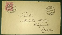 Sitzende Helvetia Nr. 38 Zürich - Luzern
