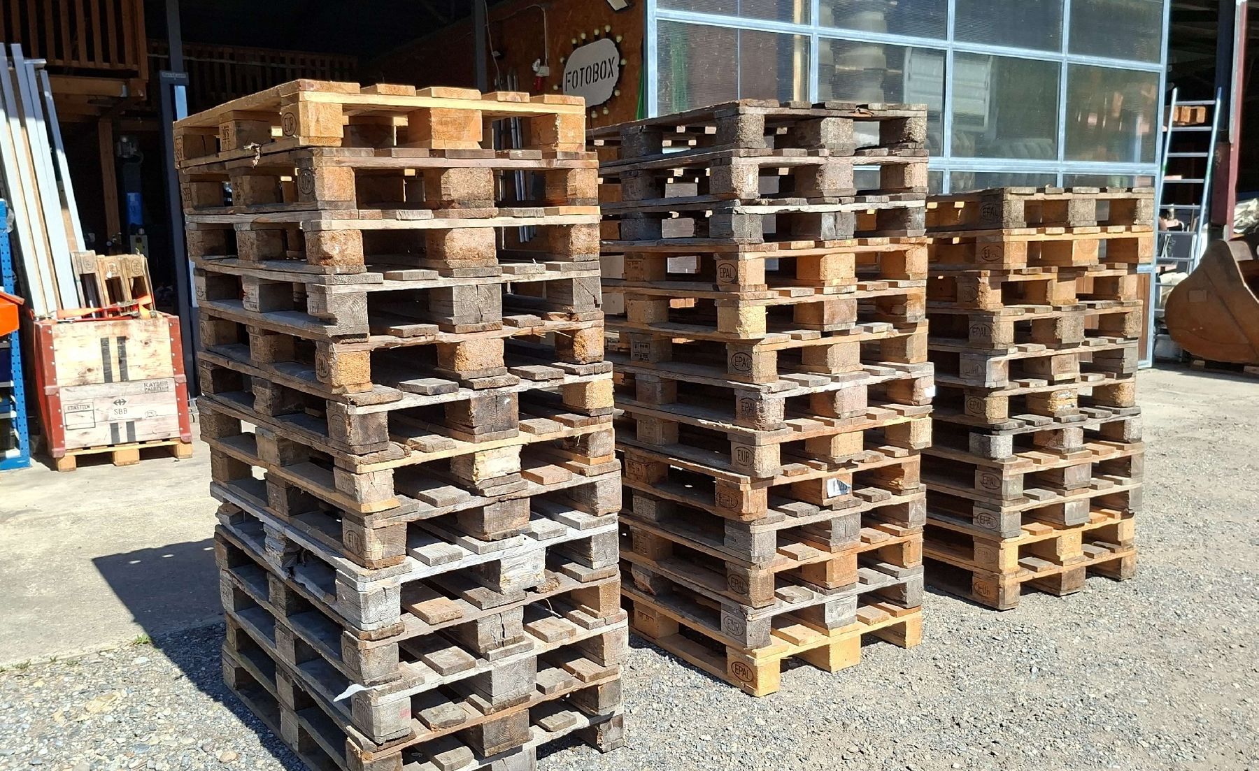Pallets: Holzpaletten gebraucht 37 Stk.    – Usato da Sigigen venduto da Arnika011
