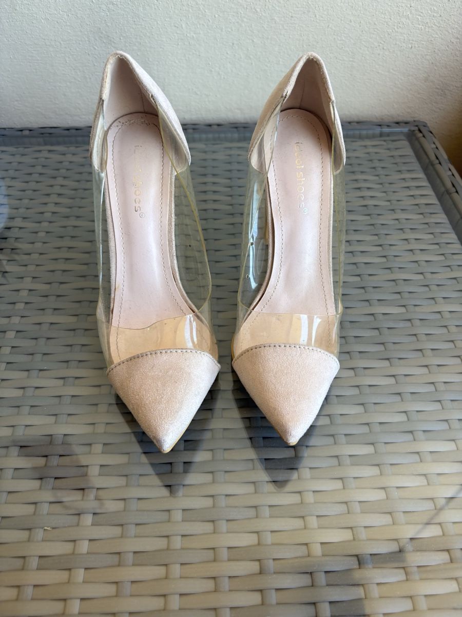 Scarpe da donna: Escarpins rose nude et transparent  – Nuovo (secondo la descrizione) da Genève venduto da ste_k6dj