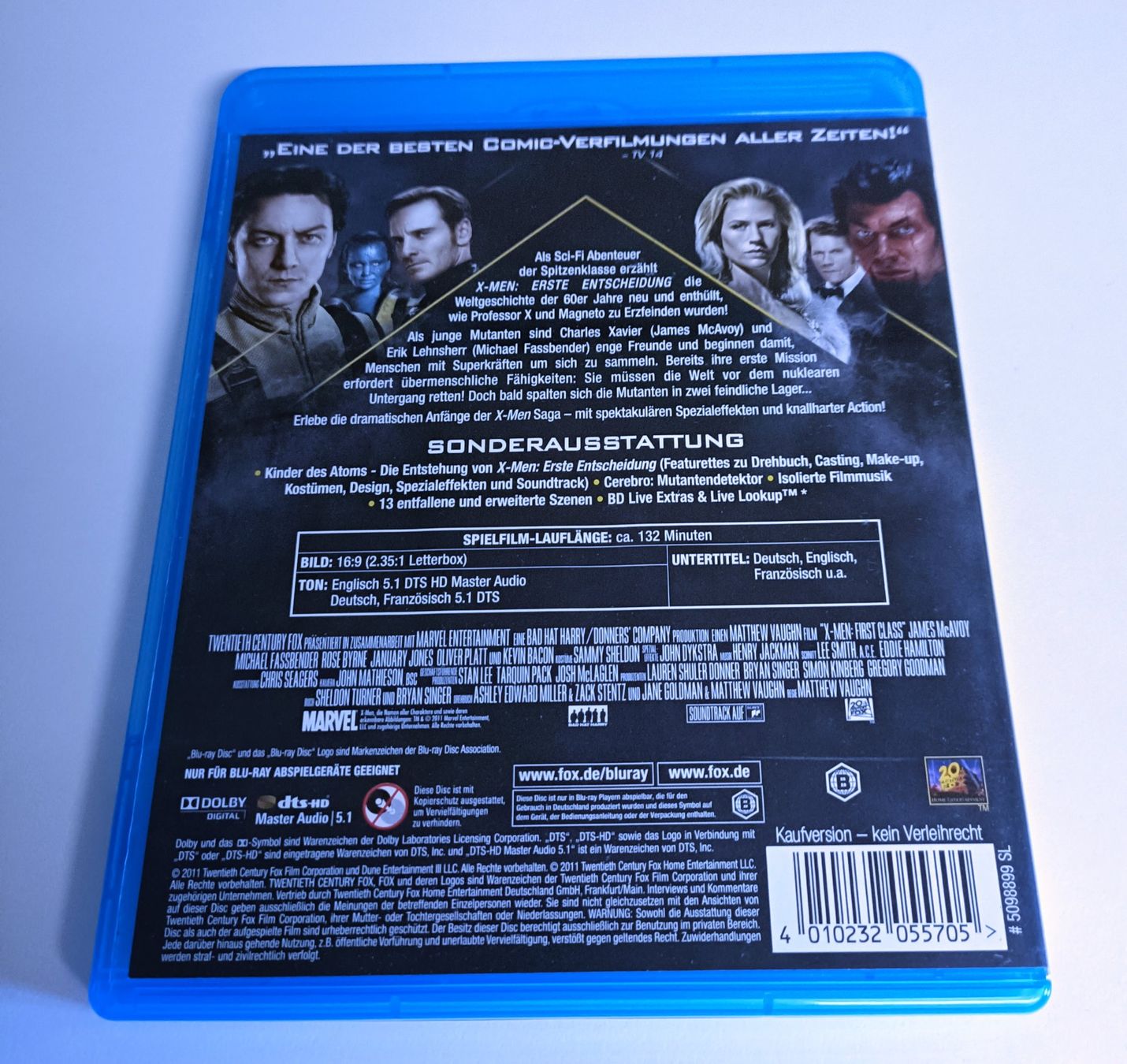Tutti i DVDs: X-Men - Erste Entscheidung – Usato da Köniz venduto da Movieportal007 1