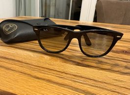 Sonnenbrille Ray-Ban Wayfarer RB2140 schwarz guter Zustand