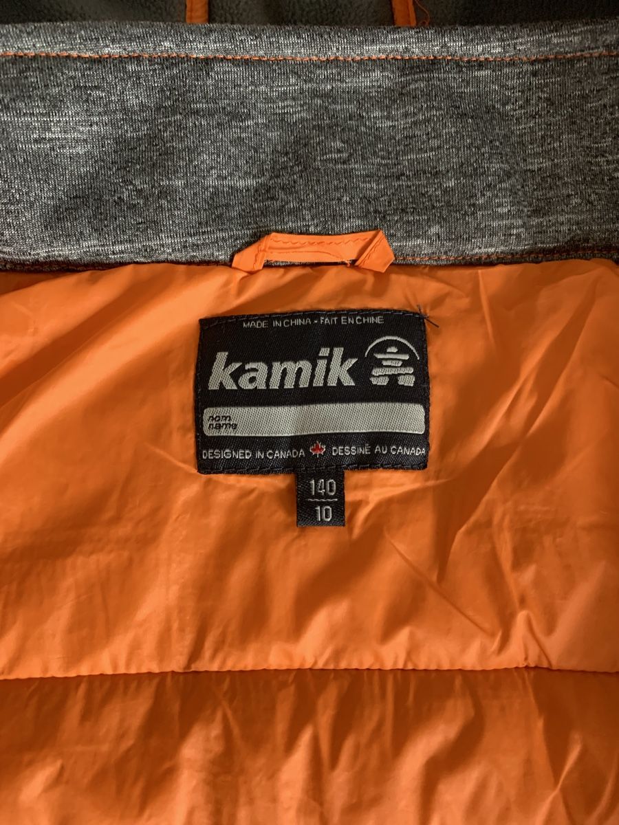 Kamik Giacche & Cappotti: Kamik Übergangsjacke Gr. 140 orange-grau – Usato da Rudolfstetten venduto da Joyw 5