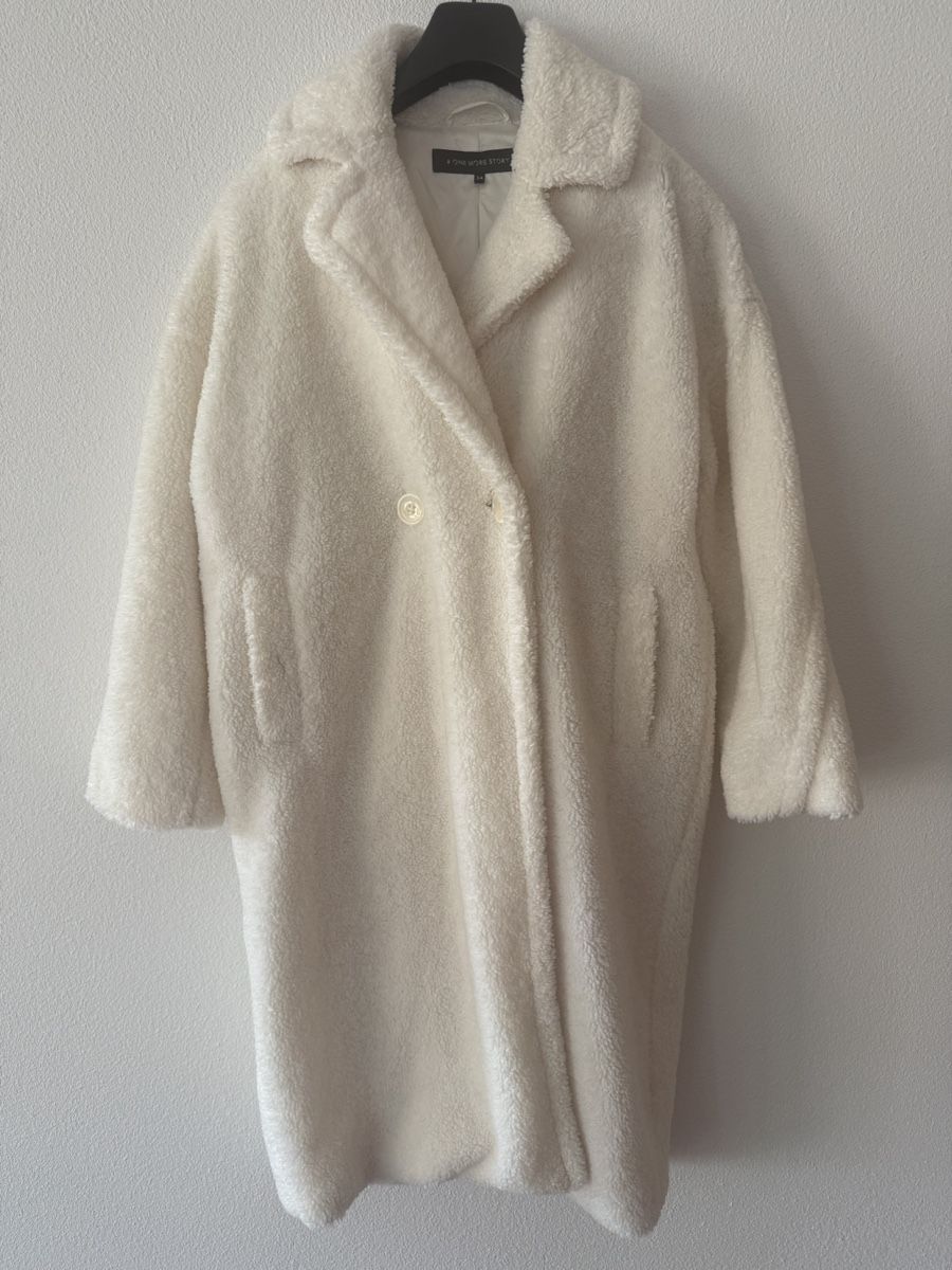Giacche: Weisse Teddyfell Jacke – Nuovo (secondo la descrizione) da Luzern venduto da carstenpanzner